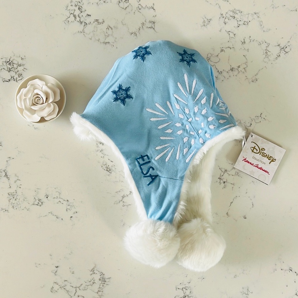 Hanna Andersson girl’s Frozen Reversible Bonnet